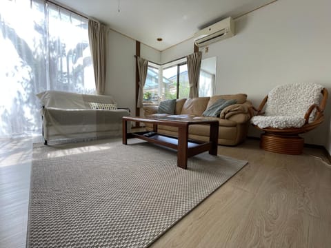 Living room, air conditioner