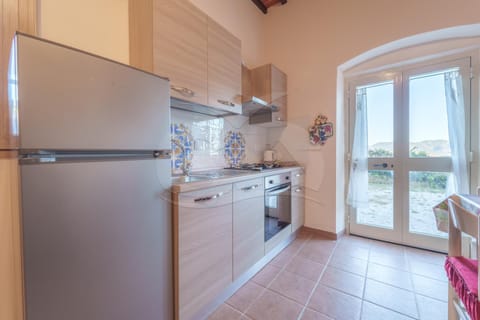 Kitchen or kitchenette, oven, stove