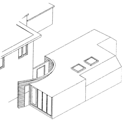 Bird's eye view, Floor plan