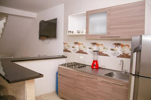 Kitchen or kitchenette, Dining area, stove, kitchen