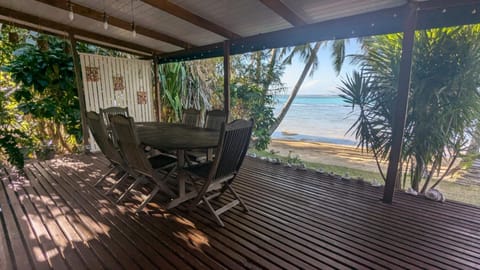 Patio, Dining area, Beach