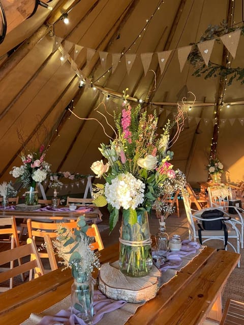 Burscough teepee Luxury tent in West Lancashire District