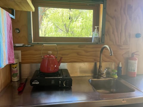 Waiata Shepherds Hut- Off Grid retreat Luxury tent in Hanmer Springs