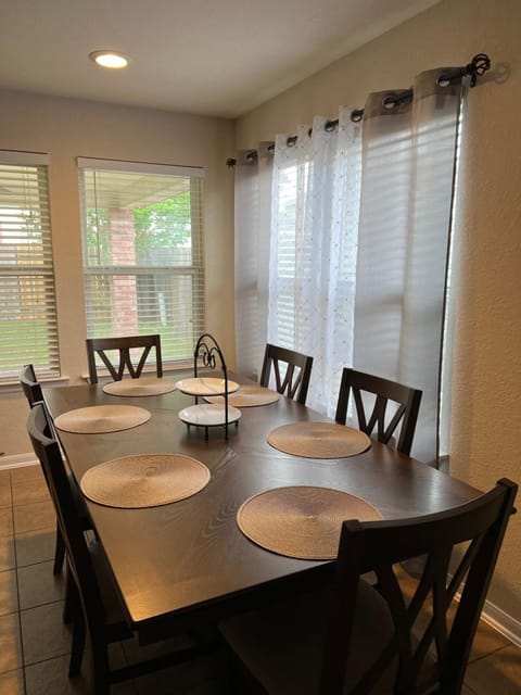 Dining area