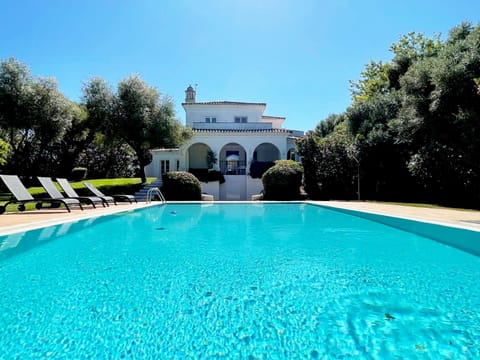 Property building, Living room, Swimming pool