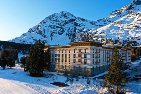 Maloja Palace Residence Engadin-St Moritz CO2-Neutral Apartment hotel in Canton of Grisons