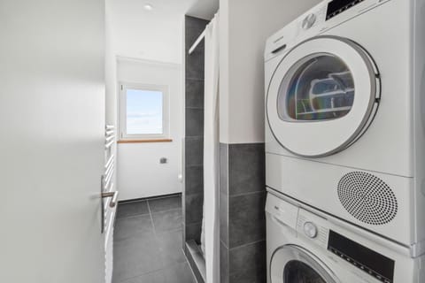 Shower, dishwasher, washing machine