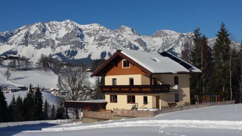 Property building, Winter, Mountain view