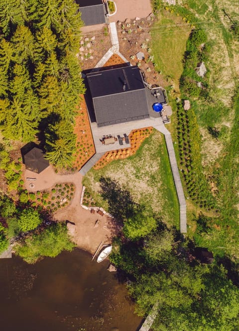 Property building, Spring, Bird's eye view