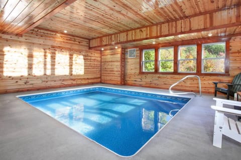 2Cabins Sleeps 26 12BR Pool HotTub Theater Games House in Sevier County