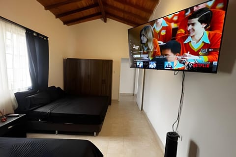 Bed, TV and multimedia