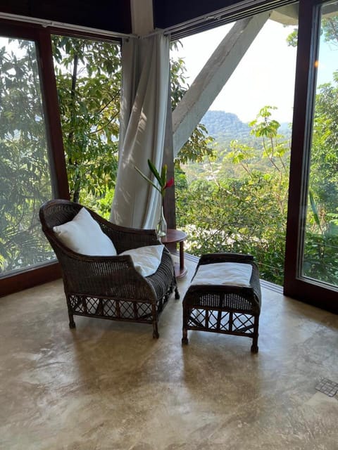 Natural landscape, Living room, Mountain view