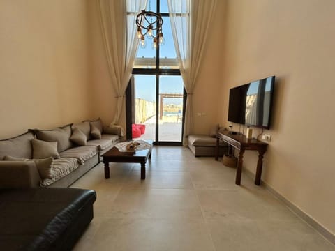 Modern Villa with Heated Pool and Lagoon View in Ancient Sands El Gouna Villa in Hurghada