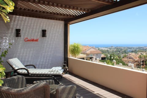 Patio, Natural landscape, View (from property/room), Balcony/Terrace, Sea view