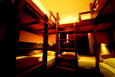 Photo of the whole room, bunk bed