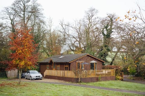 Tranquil Lakeview Lodge near Narberths Charm Chalé in Narberth