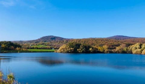 Natural landscape, Lake view, Mountain view