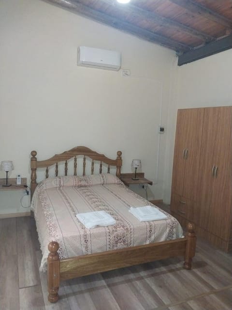 Bed, Photo of the whole room, Bedroom, wardrobe, air conditioner