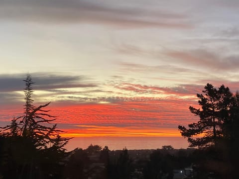 View (from property/room), Sea view, Sunset