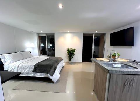 Modern Studio near Oviedo mall Apartment in Medellin