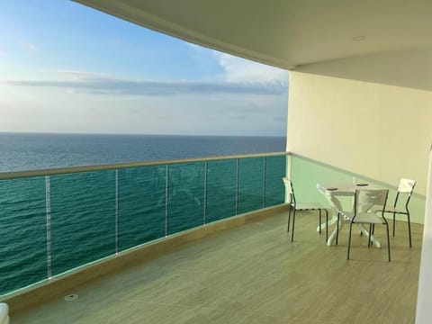 Natural landscape, View (from property/room), Balcony/Terrace, Sea view