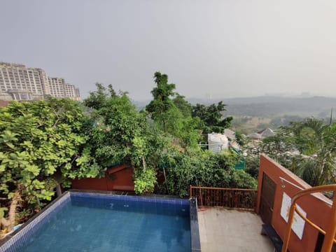 Natural landscape, Balcony/Terrace, Mountain view, Pool view, Swimming pool