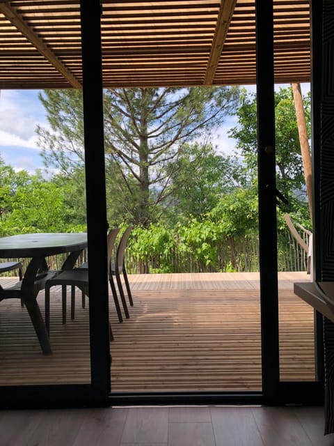 Patio, Balcony/Terrace, Garden view