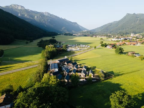 Property building, Natural landscape, Bird's eye view, Summer, On site, Location