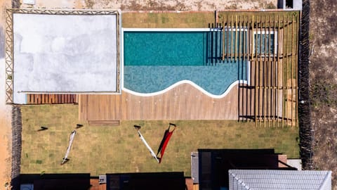 Bird's eye view, Swimming pool