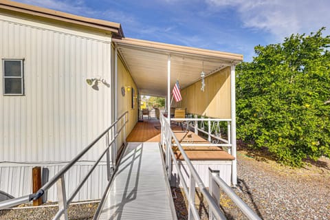 Apache Junction Home with Covered Deck and Grill Maison in Apache Junction