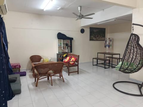 Living room, Seating area, Dining area, air conditioner