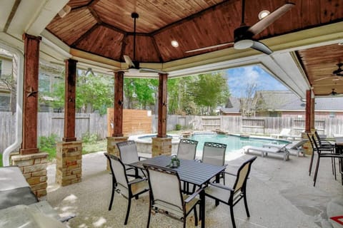 The Woodlands Escape with Heated Pool and GameRoom House in Conroe