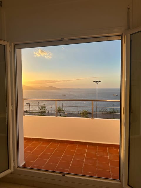 View (from property/room), Balcony/Terrace, Sea view, Sunset