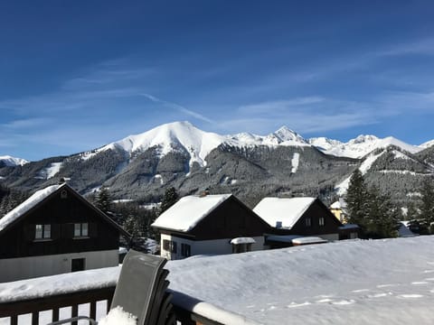 Natural landscape, Winter, Mountain view