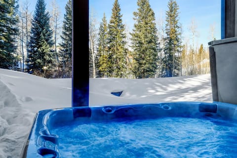 Day, Natural landscape, Winter, Hot Tub