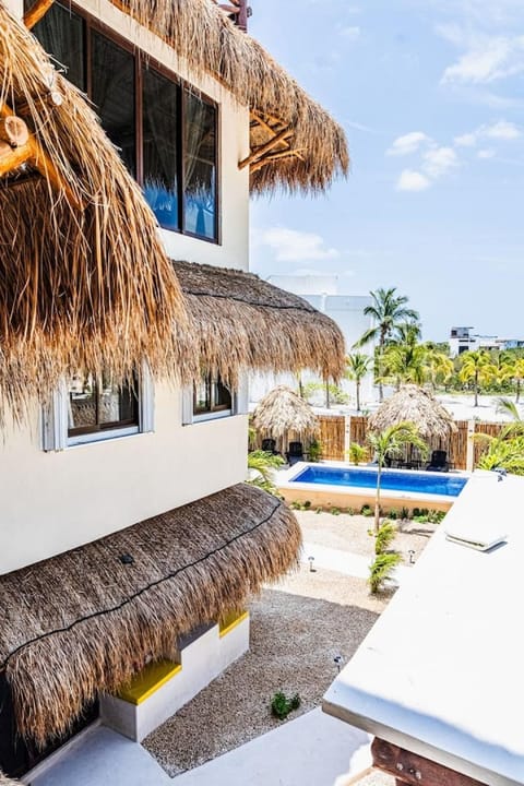 3 Bedrooms house shared pool House in Holbox