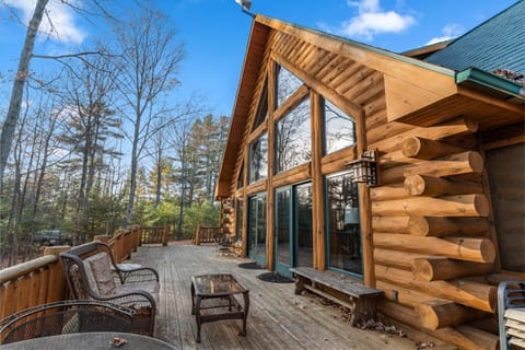 The Log Home of Fish Creek by Simple Life Rentals House in Door County