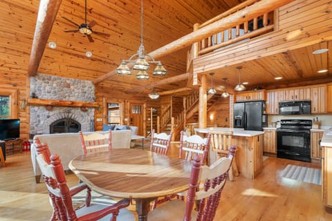 The Log Home of Fish Creek by Simple Life Rentals House in Door County