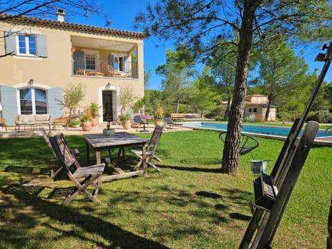 Patio, Garden, Pool view