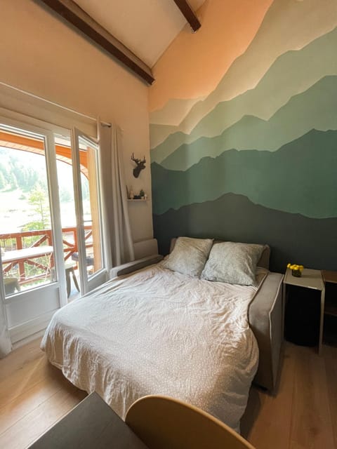 Duplex terrasse Randonnée Montagne La Foux d'Allos 4 à 6 Pers Apartment in Allos