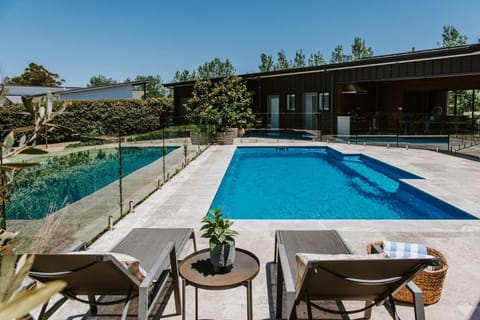 Pool view, sunbed