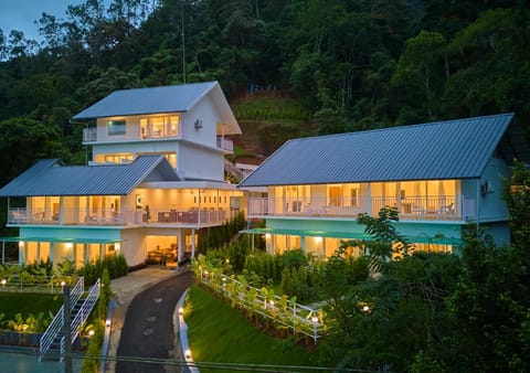 Property building, Night, Natural landscape