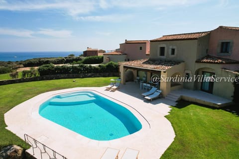 Property building, Patio, Pool view, Sea view, Swimming pool, sunbed