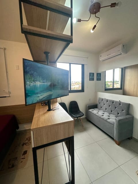 APTO TESLA Novo,com Piscina e Ar condicionado Apartment in São Carlos