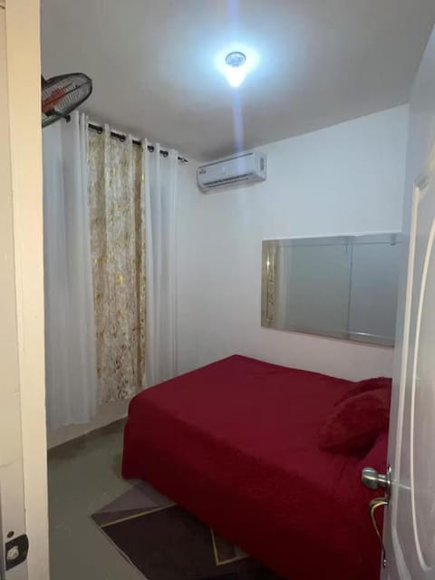 Bed, Photo of the whole room, Bedroom, air conditioner