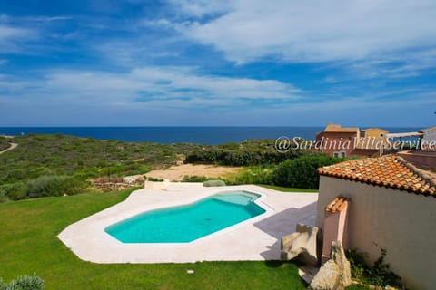 Natural landscape, Pool view, Sea view, Swimming pool, sunbed