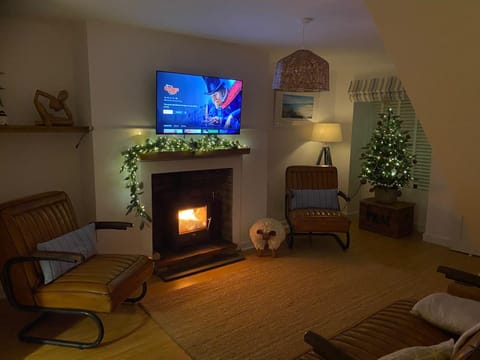 TV and multimedia, Living room, fireplace