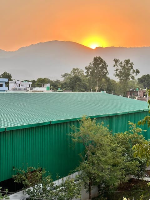 Natural landscape, Balcony/Terrace, Mountain view, Sunrise