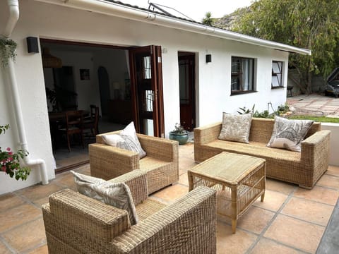 Pool side Bliss Kommetjie House in Cape Town