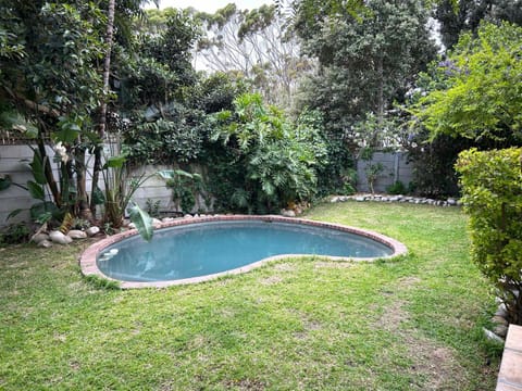 Pool side Bliss Kommetjie House in Cape Town